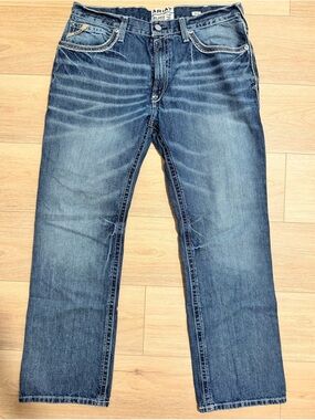 Ariat Men's Medium Blue Relaxed Straight Jeans